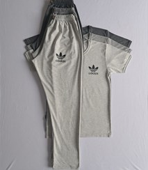 تصویر تیشرت شلوار طرح آدیداس بسته 3+3 عددی 