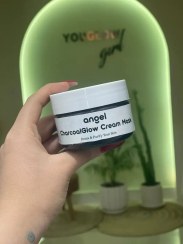 تصویر ماسک کرمی زغال اکتیو آنجل 