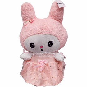 تصویر عروسک کرومی بزرگ صورتی 