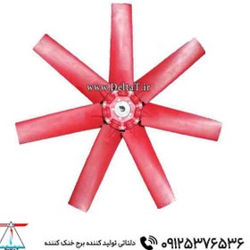 تصویر فن با پروانه پلی آمیدگلاس طرح مولتی وینگ 