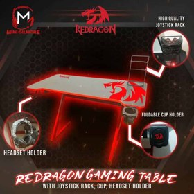 تصویر میز گیمینگ ردراگون Redragon Gaming Desk Pro GD100 