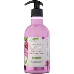 تصویر مایع دستشویی کرمی گلاب دیپ سنس سی گل 400 میلی لیتر Seagull Deep Sense Rose Water Liquid Hand Wash 400 ml