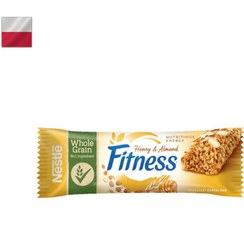 تصویر پروتئین بار نستله سری فیتنس با طعم عسل و بادام ۲۳.۵ گرمی Nestle Fitness Honey & Almond 23.5 gr