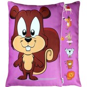 تصویر بالش کودک طرح سنجاب شیکدو مدل KDB04 