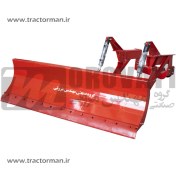 تصویر بیل صاف کن جلو تراکتوری چرخشی هیدرولیکی 6 سیلندری 