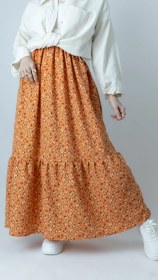 تصویر دامن گل گلی 