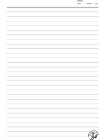 تصویر کاغذ خط دار A4 بسته ۵۰ عددی 