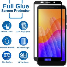 تصویر گلس گوشی y5p هواوی مخصوص گوشی هواوی Huawei y5p 2020 محافظ وای 5 پی صفحه نمایش شیشه ای Glass Screen Protector For Huawei Y5P 