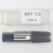 تصویر قلاویز ماشینی NPT سایز 1/2 MACHINE TAP NPT 1/2_14 HSS_G