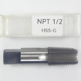 تصویر قلاویز ماشینی NPT سایز 1/2 MACHINE TAP NPT 1/2_14 HSS_G