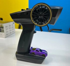 تصویر ماشین کنترلی دریفت میکرو مقیاس ۱/۷۶ توربو ریسینگ مینی سایز Rc drift car micro rc car