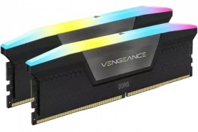 تصویر رم کورسیر Vengeance RGB DDR5 6000MHZ CL38 Blackظرفیت 64 گیگابایت 