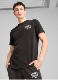 تصویر تی شرت مردانه پوما آستین کوتاه طرح دار | Puma 684640 