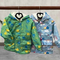 تصویر کاپشن دخترانه 68 - سبز / ۵۰ 