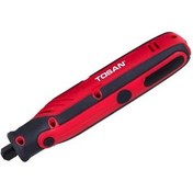 تصویر فرز مینیاتوری شارژی توسن مدل 9301 با ۶۳ پارچه ۳.۶ ولت 