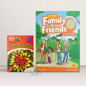 تصویر پک کتاب امریکن فمیلی اند فرندز 4 ویرایش دوم + کتاب ریدینگ اند رایتنیگ | American Family and Friends 4 2nd Edition + Story & Reading-Writing Book Pack American Family and Friends 4 2nd Edition with Story book & Reading-Writing Book