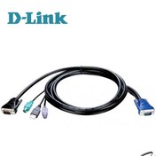 تصویر کابل مخصوص D-LINK KVM-401 Cable VGA/USB 1.8m | KVM-401 1.8M 