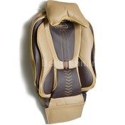 تصویر روکش صندلی چرم ایران خودرو مناسب سمند سورن و سورن پلاس طرح GUCCI 