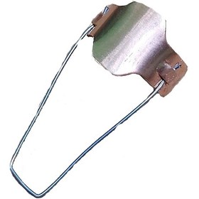 تصویر مضراب سه تار فلزی مسی 