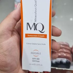 تصویر ضدآفتاب MQ فاقد چربی بی رنگ SPF50 