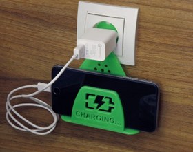 تصویر پایه نگهدارنده شارژر موبایل مدل Hng 0229 ا Hng 0229 Mobile Charging Holder Hng 0229 Mobile Charging Holder