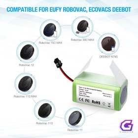 تصویر باتری جارو رباتیک هوشمند یوفی مدل eufy RoboVac 11 