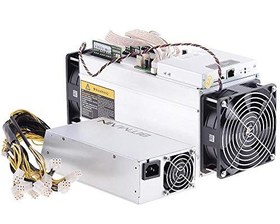 تصویر AntMiner Bitmain S9 (حالت جدید استفاده شده) Bitcoin Miner، 0.098 J / GH راندمان انرژی ، 13.5TH در ثانیه با منبع تغذیه و کابل 