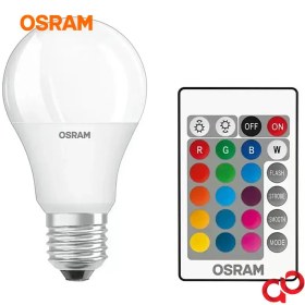 تصویر لامپ ال ای دی رنگی ریموت دار اسرام ۹ وات OSRAM RGB 