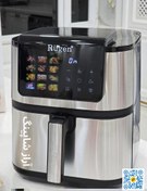 تصویر سرخ کن بدون روغن روگن مدل RU1851 ظرفیت ۸ لیتر 