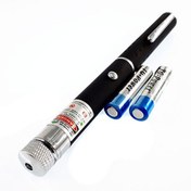 تصویر لیزر پوینتر ۱۰۰ میلی وات پرقدرت تک سر 