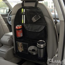 تصویر کیف نگهدارنده لوازم پشت صندلی ماشین 