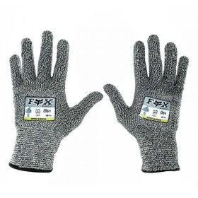 تصویر دستکش کار ضد برش fox کد 051 HPPE GLOVES FOX