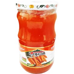 تصویر مربا هویج شیشه ای محبوب 820 گرمی 