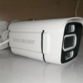 تصویر دوربین مدار بسته 5MP IP دید در شب رنگی برند EYE SHARP 