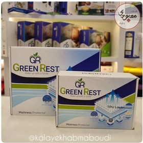 تصویر محافظ تشک ضد اب گرین رست 200*90 mattress protector