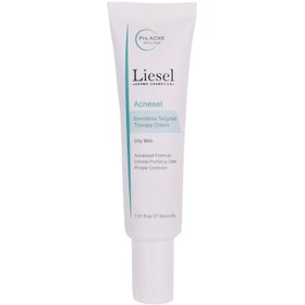 تصویر کرم ضد جوش آکنه سل لایسل 30 میلی لیتر Liesel Acnesel Anti Acne cream 30 ml