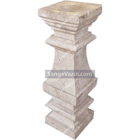 تصویر نرده سنگی مربعی 