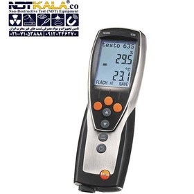 تصویر دماسنج و رطوبت سنج تستو TESTO 635 testo 635-1 635-2 Temperature and moisture meter