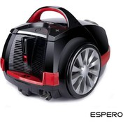 تصویر جارو برقی دوو لاکچری مشکی قرمز DVC-LH22R 