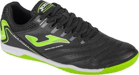 تصویر کفش فوتسال مردانه ماکسیما 2401 جوما - 4 JOMA MAXIMA 2401 BLACK GREEN INDOOR