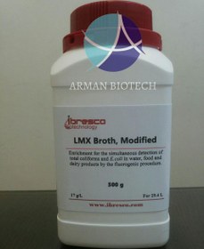 تصویر محیط کشت میکروبی LMX براث (LMX Broth Modified) به صورت پودر ایبرسکو 