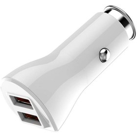 تصویر شارژر فندکی دو پورت الدینیو مدل C511Q LDNIO Car charger DUAL QC3.0 C511Q