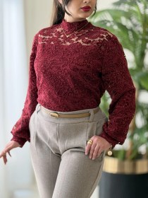 تصویر شومیز طناز گیپوری مجلسی 