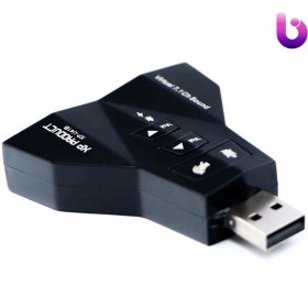 تصویر کارت صدا XP-Product XP-U41B V7.1 XP-Product XP-U41B V7.1 USB sound adapter