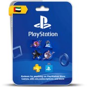 تصویر گیفت کارت پلی استیشن استور امارات - Sony PlayStation Store Emirates Sony PlayStation Wallet Top Ups - United Arab Emirates