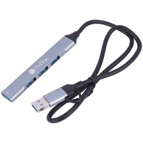 تصویر هاب 4 پورت USB پرووان مدل PHU590 Provan 4-port USB hub, model PHU590