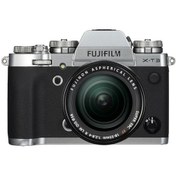 تصویر دوربین بدون آینه فوجی فیلم Fujifilm X-T3 Mirrorless Kit 18-55mm Silver ا FUJIFILM X-T3 Mirrorless Digital Camera with 18-55mm FUJIFILM X-T3 Mirrorless Digital Camera with 18-55mm