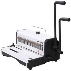 تصویر دستگاه صحافی دوبل مدل TD-202 Double binding machine model TD-202