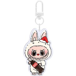 تصویر آویز شیشه ای طوطی دیزاین طرح لبوبو 