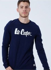 تصویر تیشرت مردانه لی کوپر اورجینال آبی سرمه ای Lee Cooper 5002942285 